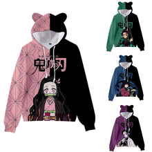 Load image into Gallery viewer, Demon Slayer Hoodies (Split)
